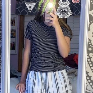 striped tee